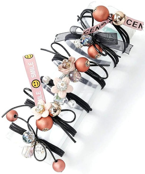 Benzi de cauciuc Set benzi de cauciuc, benzi de par, 6 bucati