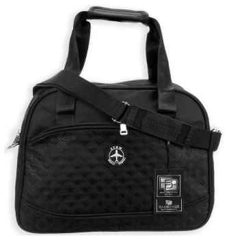 BAD&BAGS schwarze Businesstasche Reisetasche für Flugzeug Handgepäck