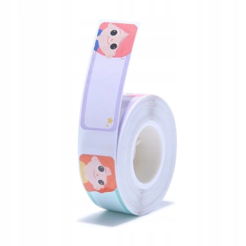 NIIMBOT Thermoetiketten 14 x 40 mm, Smiley-Gesichter, 155 Zeichen