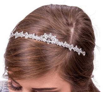 Diadem cu cristale delicate Coroana decorativa Diadem de par