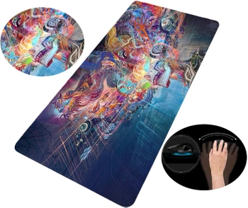 Mouse-pad colorat XXL pentru birou, covoraș de gaming