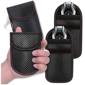 Diebstahlschutz-Hülle 2 Stück für Autoschlüssel Schlüsselanhänger