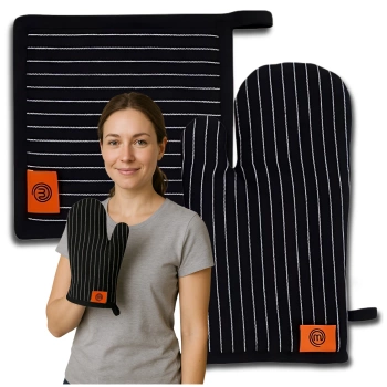 Ofenhandschuh- und Topflappen-Set