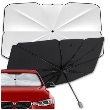 Sonnenschutzrollo für das Auto, Sonnenschirm für die Frontscheibe 135x79 cm