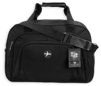 BAD&BAGS Business Reisetasche für Flugzeug Handgepäck schwarz