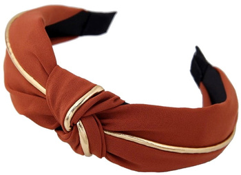 Banda de păr lată cu nod de turban