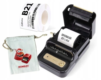 NIIMBOT B21 Thermodrucker-Bluetooth-Aufkleber mit Hülle