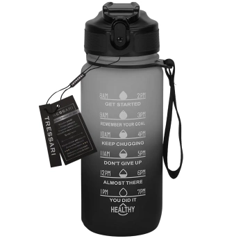 TRESSARI Sportflasche, langlebige BPA-freie Tritan-Wasserflasche mit 600 ml