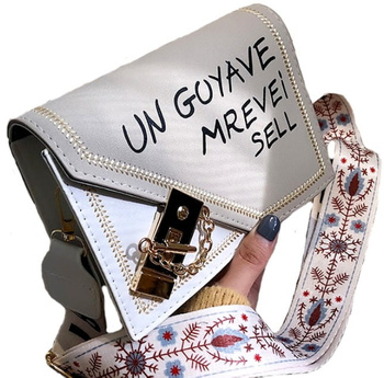 Geantă de umăr de damă elegantă, cu o curea largă