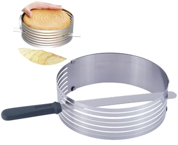 Muchie de tăiere pentru margine de tort, set de cuțite pentru tăiat tort, oțel inoxidabil