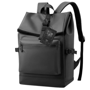 Schwarzer Reiserucksack für Flugzeug Handgepäck Business Kabine