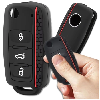 SILIKONHÜLLE Etui für Volkswagen Golf Polo Bora Skoda Schlüssel