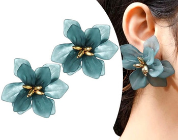 Cercei dama la moda flori boho retro floare