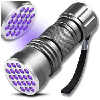 Mini UV Taschenlampe Detektor Aluminium Detektor Ultraviolett