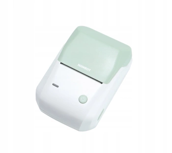 NIIMBOT B1 Bluetooth Thermodrucker Aufkleber Grün und Weiß Neu + Rolle