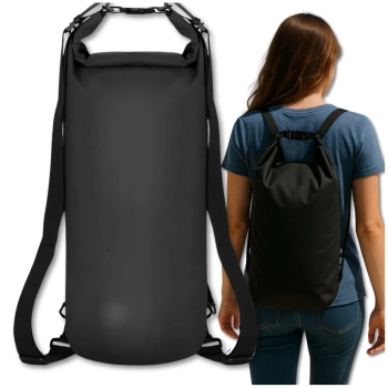 Wasserdichte große Strandtasche 10l Dry Bag für den Rücken