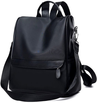 Rucsac sport urban dama, spatios, la moda, negru