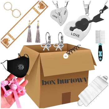 Großhandelsset mit 95 modischen Schmuckstücken und Accessoires