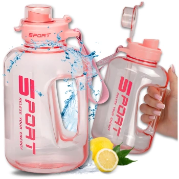 Sportflasche zum Laufen TRESSARI Flasche 1700 ml BPA FREE PC für Wasser