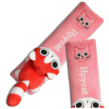 Plüschkatzen-Sicherheitsgurtbezug für Kinder