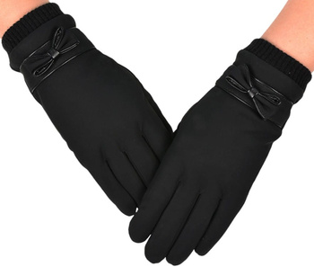 Mănuși de iarnă pentru femei sensibile la atingere, izolate și impermeabile