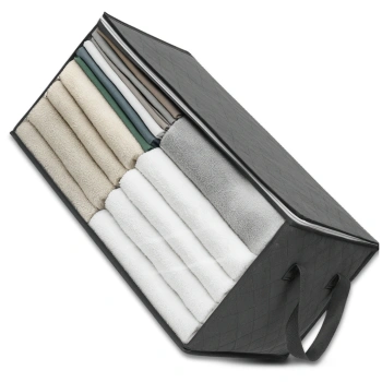 Organizer-Set 3-teilig, Garderobentasche für Bettwäsche, Kleidung, groß